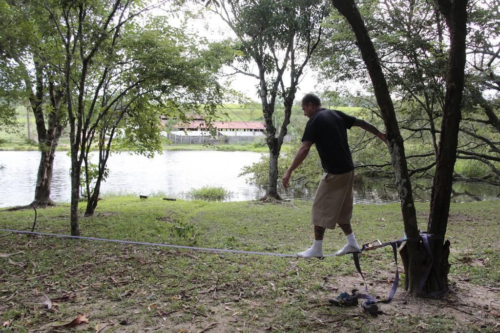 Hospedagem Fazenda Nova America Brotas Zewnętrze zdjęcie